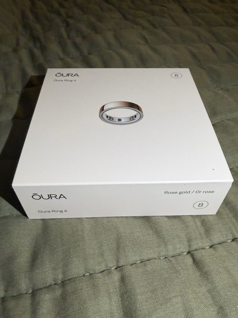 Ōura Ring 4 - Rose Gold sz8 *NIB*